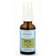 Liddell Poison Oak + Ivy Homeopathic Spray, 1 oz