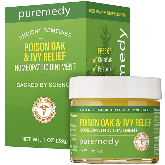 Poison Oak & Ivy Relief Salve, 1 oz, Puremedy