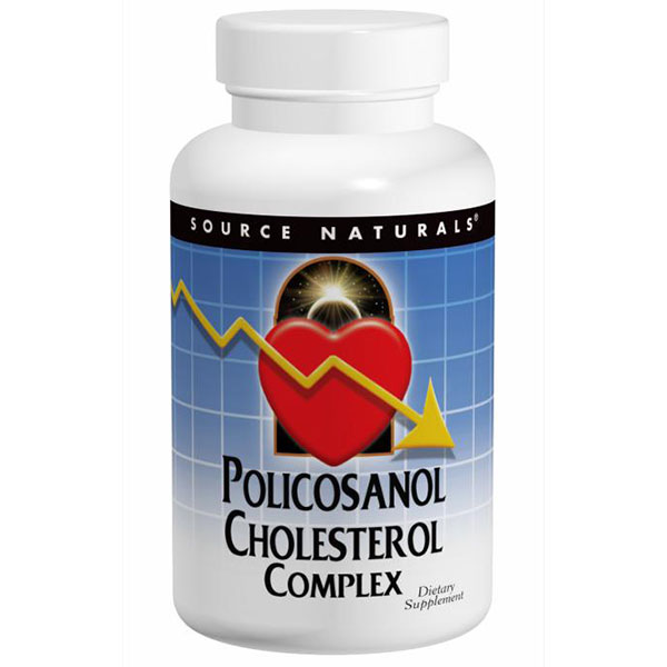 Policosanol Cholesterol Complex 30 tabs from Source Naturals