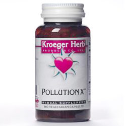 Kroeger Herb Pollution X, 100 Vegetarian Capsules, Kroeger Herb