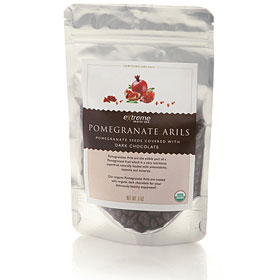 Pomegranate Arils - Dark Chocolate Covered, 5 oz, Extreme Health USA