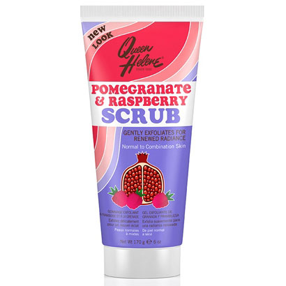 Pomegranate & Raspberry Facial Scrub, 6 oz, Queen Helene