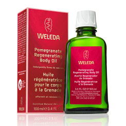 Weleda Pomegranate Regenerating Body Oil, 3.4 oz