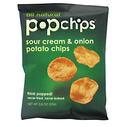 Popchips, Potato Pop Chips, 0.8 oz x 24 Bags
