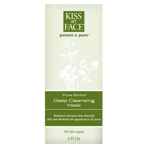 Pore Shrink Deep Cleansing Mask, 2 oz, Kiss My Face