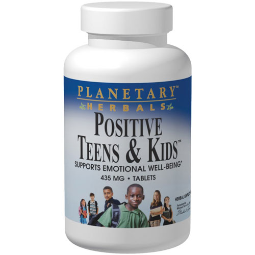 Positive Teens & Kids, 120 Tablets, Planetary Herbals