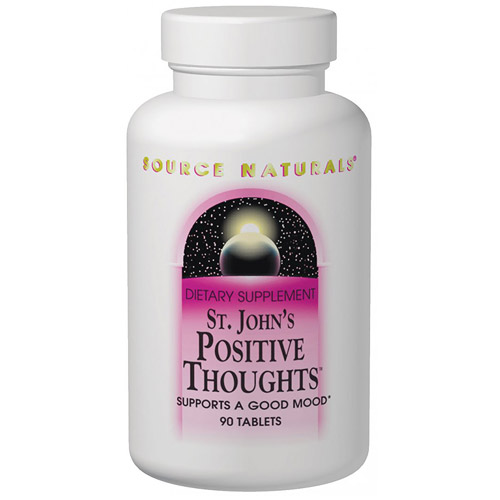 Positive Thoughts with St. Johns Wort 45 tabs from Source Naturals