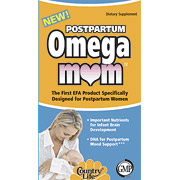 Postpartum Omega Mom 90 Softgels, Country Life