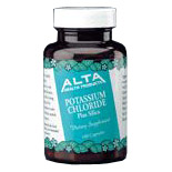 Potassium Chloride Plus Silica 100 caps from Alta Health