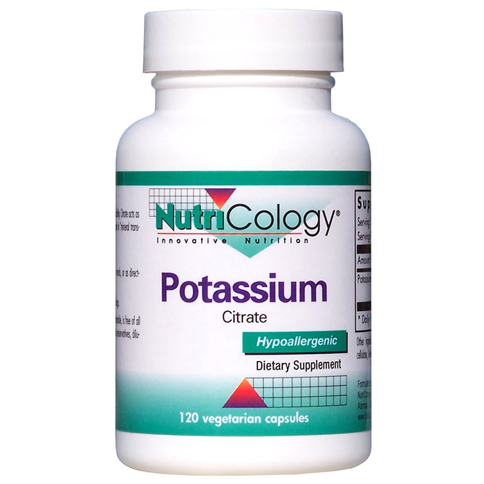 Potassium Citrate 120 caps from NutriCology