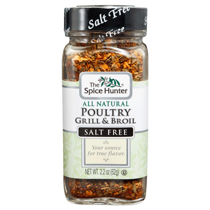 Poultry Grill & Broil Blend, 2.2 oz x 6 Bottles, Spice Hunter