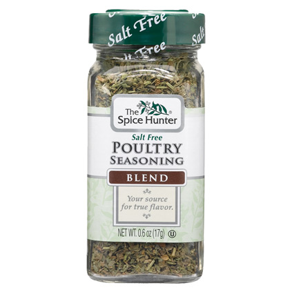 Poultry Seasoning Blend, 0.6 oz x 6 Bottles, Spice Hunter