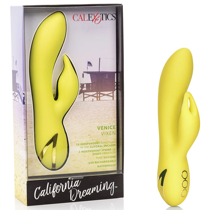 California Dreaming Venice Vixen, Rabbit Vibrator, California Exotic Novelties