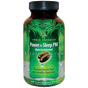 Power to Sleep PM, 60 Liquid Soft-Gels, Irwin Naturals