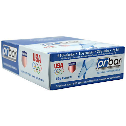 PR Nutrition PR Bar, Fastburn Nutrition Bar, 50 g x 12 Bars, PR Nutrition