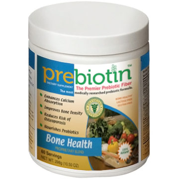 Prebiotin Bone Health Powder Supplement, Prebiotic Plus Calcium & D, 10.5 oz (298 g)