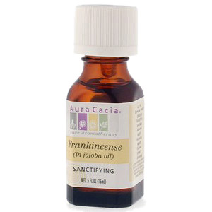 Precious Essential Oil Frankincense w/Jojoba .5 fl oz from Aura Cacia