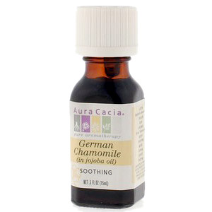 Aura Cacia Precious Essential Oil German Chamomile w/Jojoba .5 fl oz from Aura Cacia