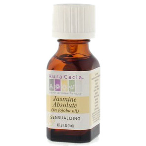 Aura Cacia Precious Essential Oil Jasmine Absolute w/Jojoba .5 fl oz from Aura Cacia