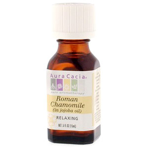 Aura Cacia Precious Essential Oil Roman Chamomile w/Jojoba .5 fl oz from Aura Cacia