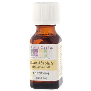 Precious Essential Oil Rose Absolute w/Jojoba .5 fl oz from Aura Cacia