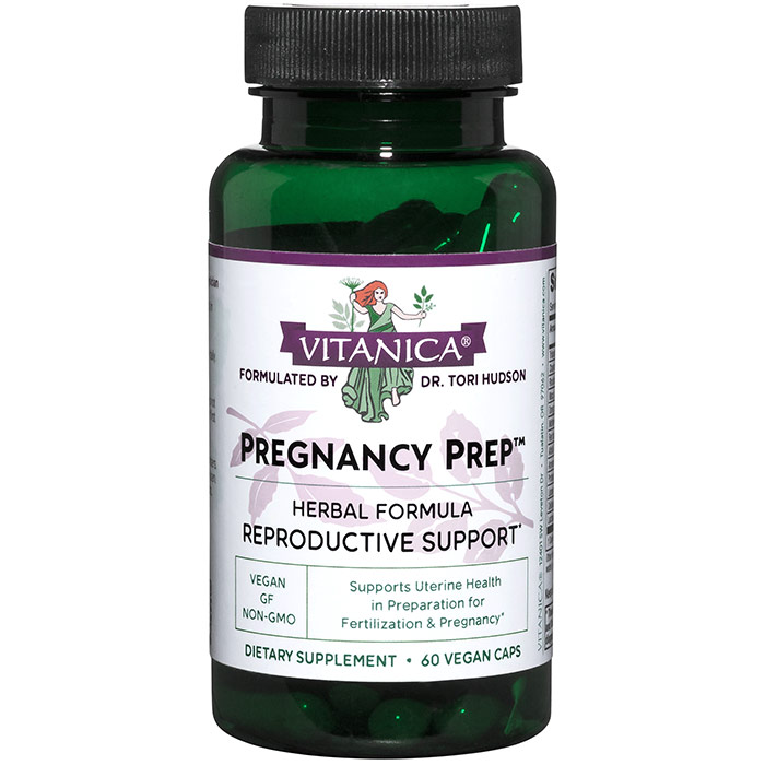 Pregnancy Prep, Reproductive System Support, 60 Vegetarian Capsules, Vitanica