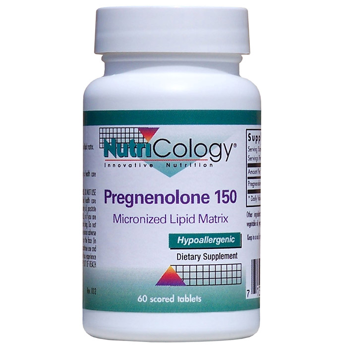 Pregnenolone 150mg 60 tabs from NutriCology