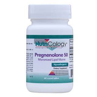 Pregnenolone 50mg 60 tabs from NutriCology