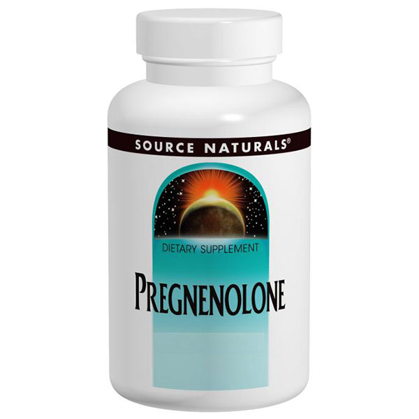 Source Naturals Pregnenolone 25mg 120 tabs from Source Naturals