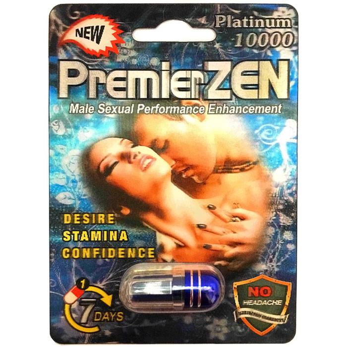 PremierZen Blue, Male Sexual Performance Enhancement, 1 Capsule