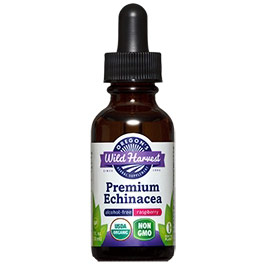 Premium Echinacea Liquid Extract, Organic, Alcohol Free, 1 oz, Oregons Wild Harvest