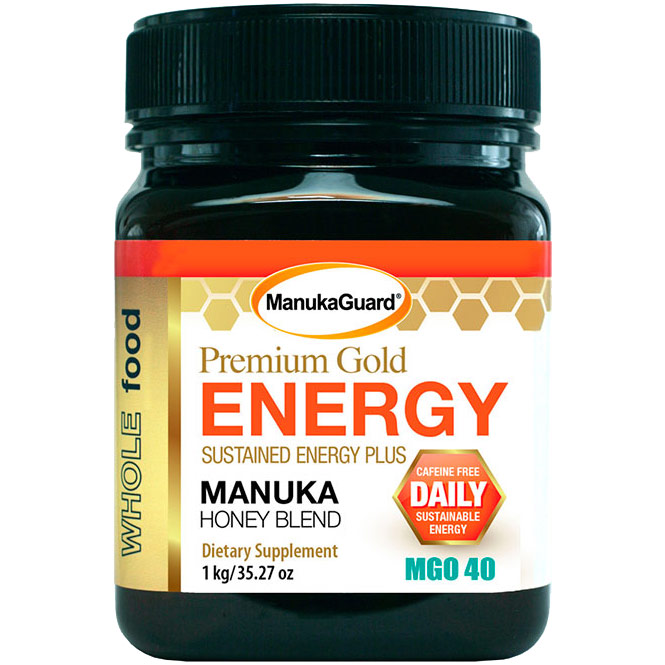 Premium Gold Energy, Manuka Honey Blend, 35.27 oz, ManukaGuard