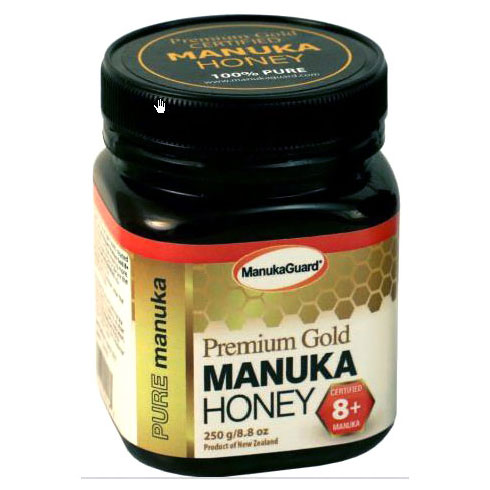 Premium Gold Manuka Honey 8+, 8.8 oz, ManukaGuard