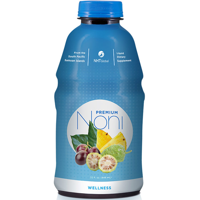 Premium Noni Juice, 32 oz, NHT Global