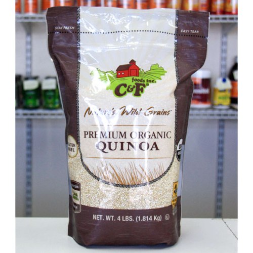 Premium Organic Quinoa, 4 lb (1.8 kg), C & F Foods