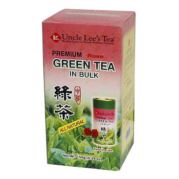 Uncle Lee's Tea Premium Rose Green Tea in Bulk, 5.29 oz, Uncle Lee's Tea