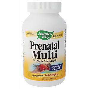 Prenatal Formula Multi Vitamins 180 caps from Natures Way