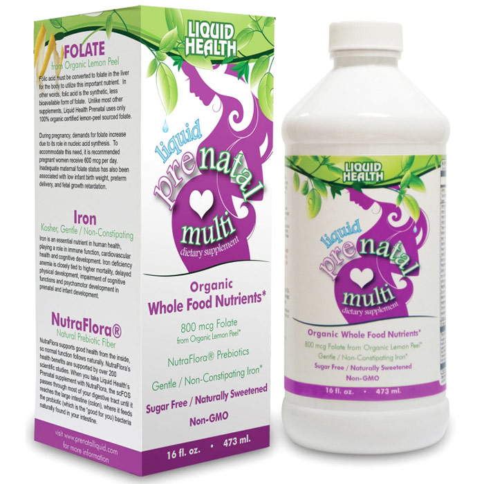 Prenatal Multi, Liquid Multivitamin, 16 oz, Liquid Health