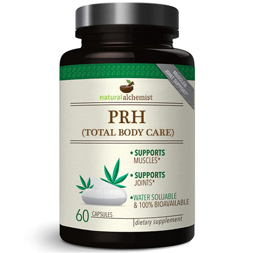 PRH (Phyto Rich Hemp) Total Body Care 10 mg, Value Size, 60 Capsules, Natural Alchemist