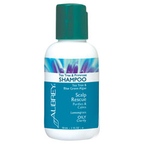 Aubrey Organics Primrose & Lavender Scalp-Soothing Shampoo, 2 oz, Aubrey Organics