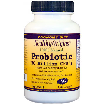 Probiotic, 30 Billion CFUs, 150 Vcaps, Healthy Origins