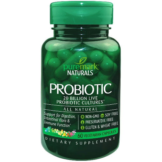Probiotic, 60 Vegetarian Capsules, PureMark Naturals