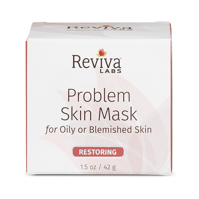 Reviva Labs Problem Skin Mask, For Blemished Skin, 1.5 oz, from Reviva