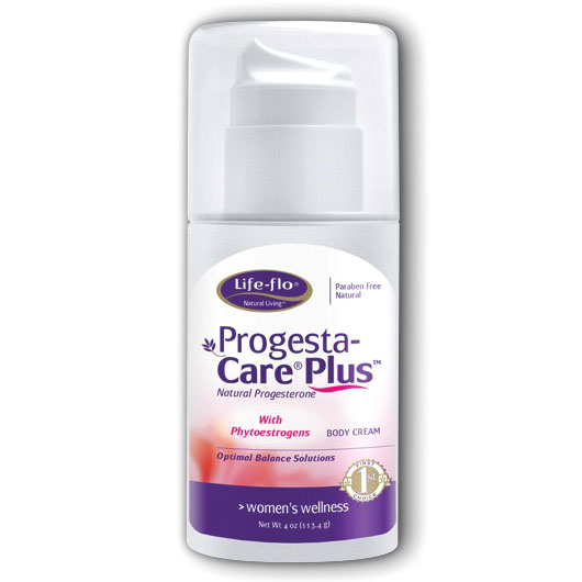 Life-Flo Progesta-Care Plus, Progesterone Cream (Progesta Care) 4 oz, LifeFlo