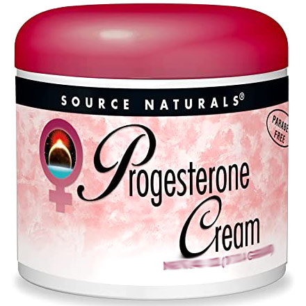 Source Naturals Progesterone Cream Jar Liposomal 2 oz from Source Naturals