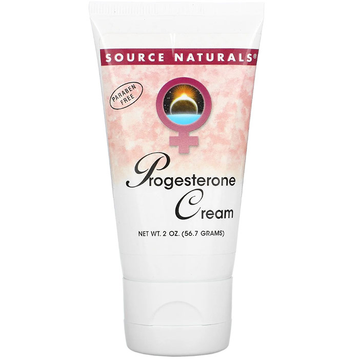 Progesterone Cream Tube Liposomal 4 oz from Source Naturals