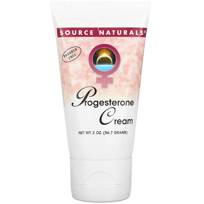 Progesterone Cream Tube Liposomal 2 oz from Source Naturals