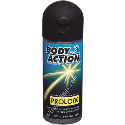 Prolong Delay Gel for Men, 2.3 oz, Body Action