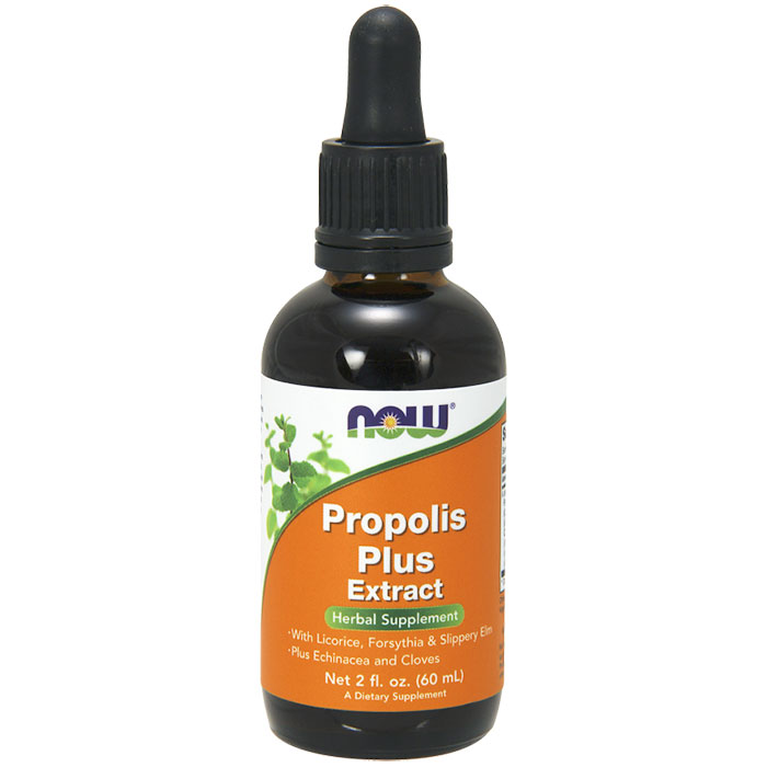 Propolis Plus Extract Liquid, Vegetarian, 2 oz, NOW Foods