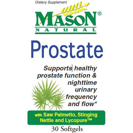 Prostate Formula, 30 Softgels, Mason Natural